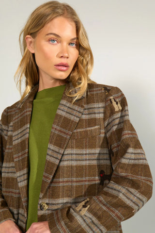 Numph Nuezma Blazer | Kelp