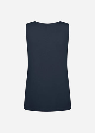 Soya Concept Marica 283 Knitted T-Shirt |Navy + White