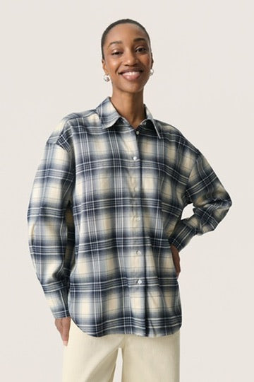 Soaked Pamala Shirt | Navy