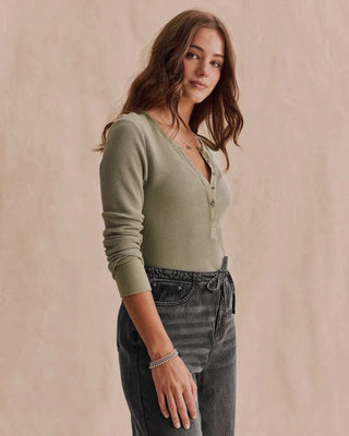Splendid Henley Crop | Eucalyptus + Shell