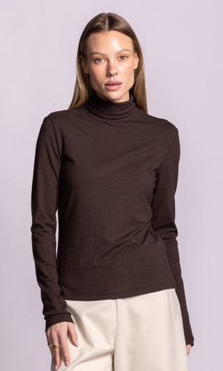 Pink Martini Dinah Top | Black + Brown