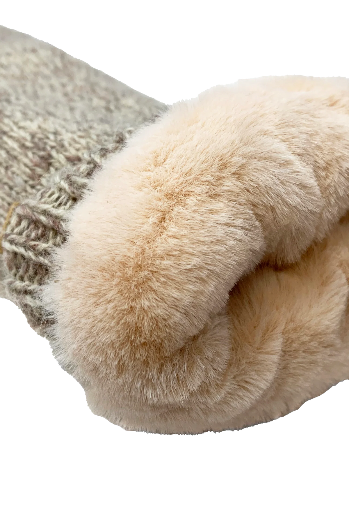 Auclair Tessa Mitts | Black + Beige