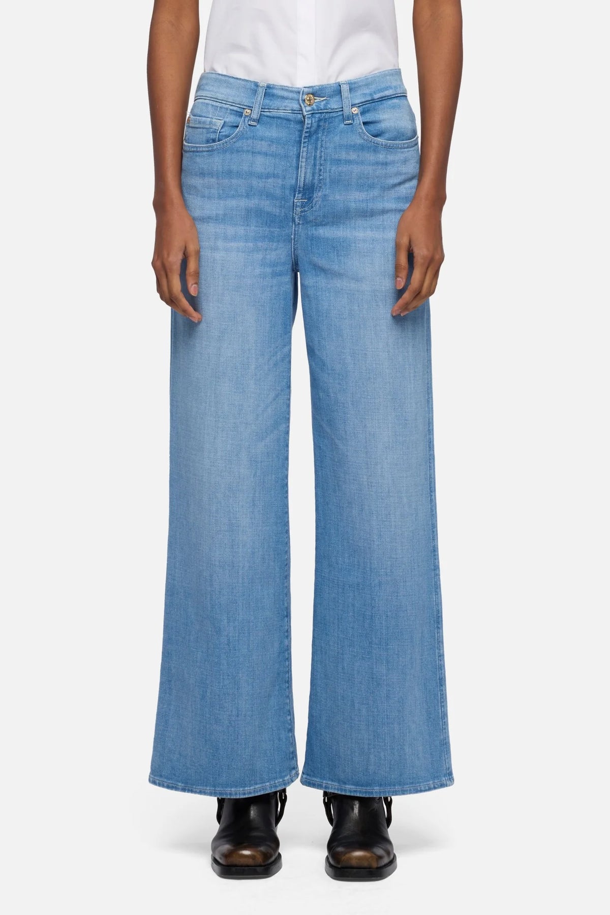 7 For All Mankind Lotta Ankle Jeans | Glisten