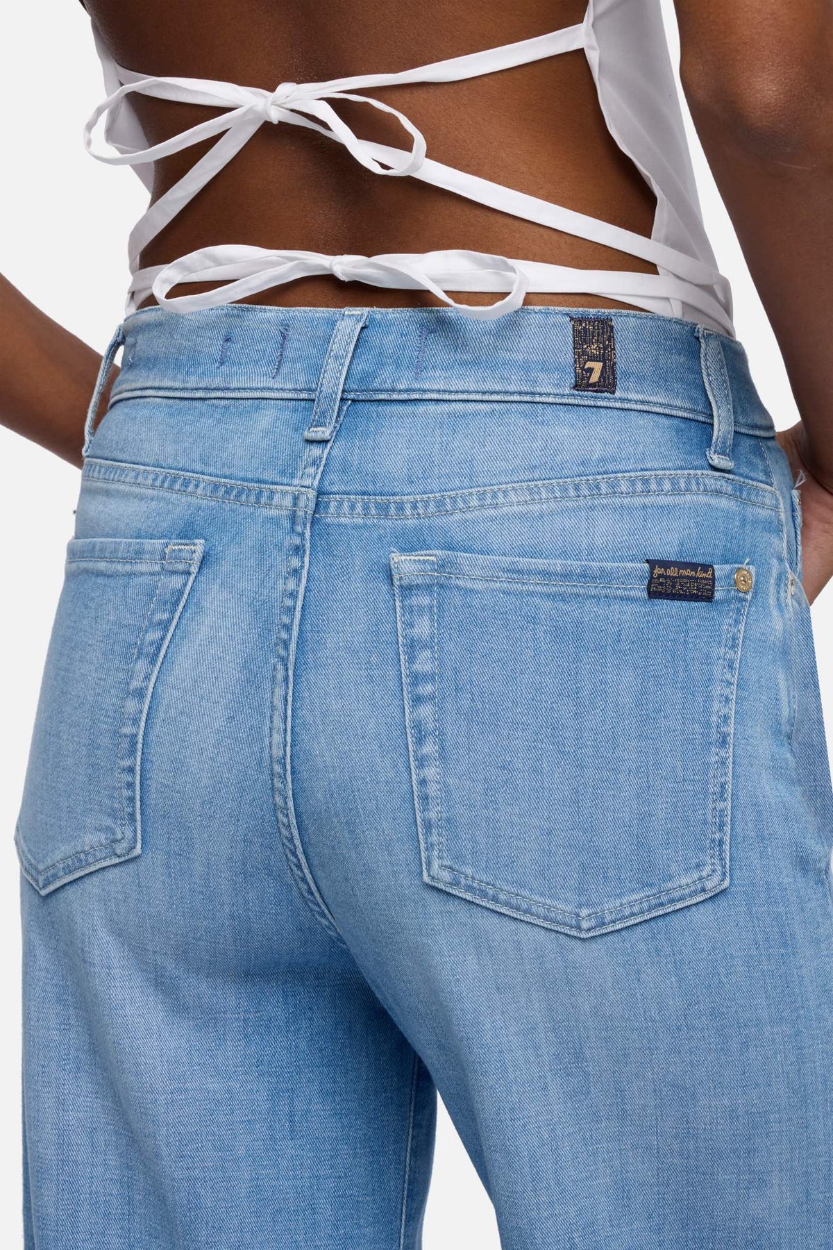 7 For All Mankind Lotta Ankle Jeans | Glisten