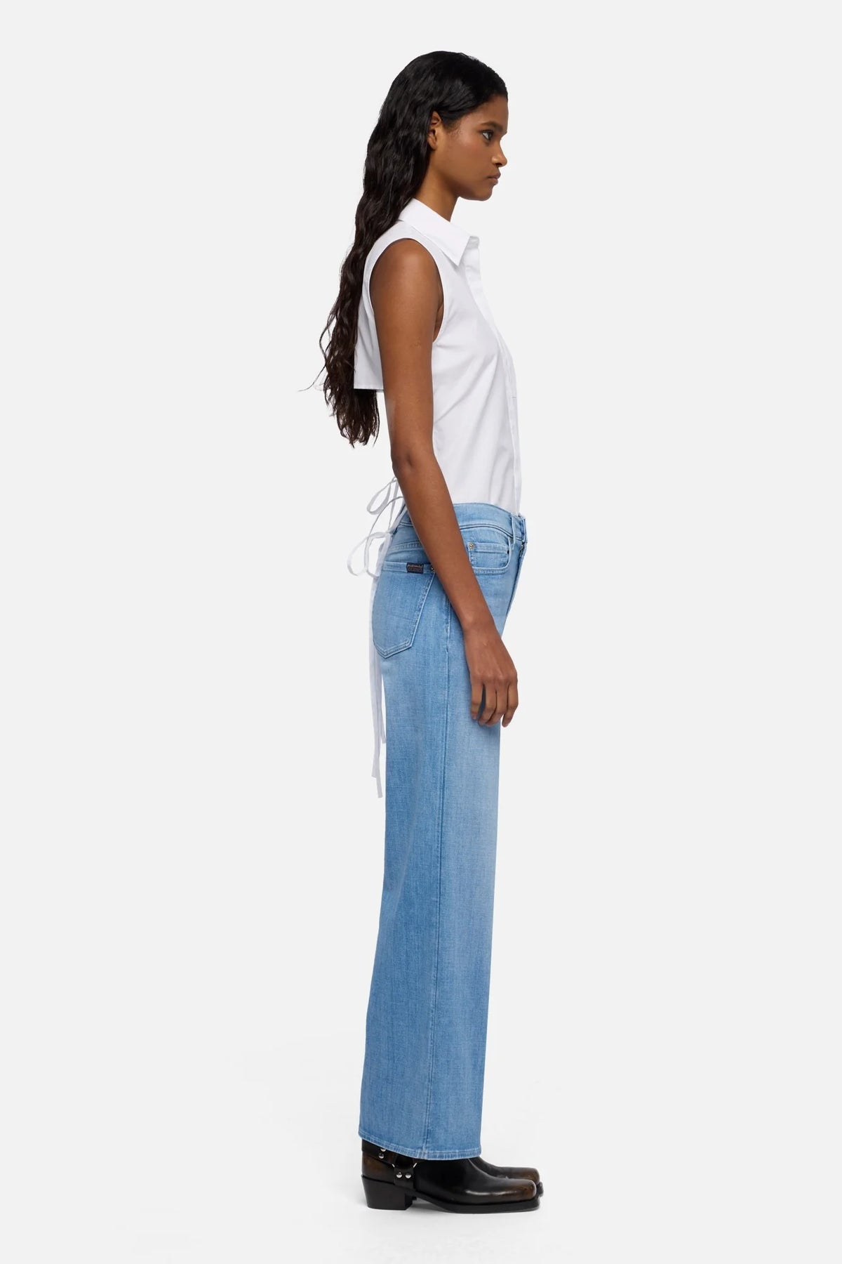 7 For All Mankind Lotta Ankle Jeans | Glisten