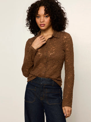 Sanctuary Dreamer Lace Shirt