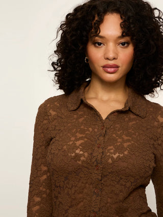 Sanctuary Dreamer Lace Shirt