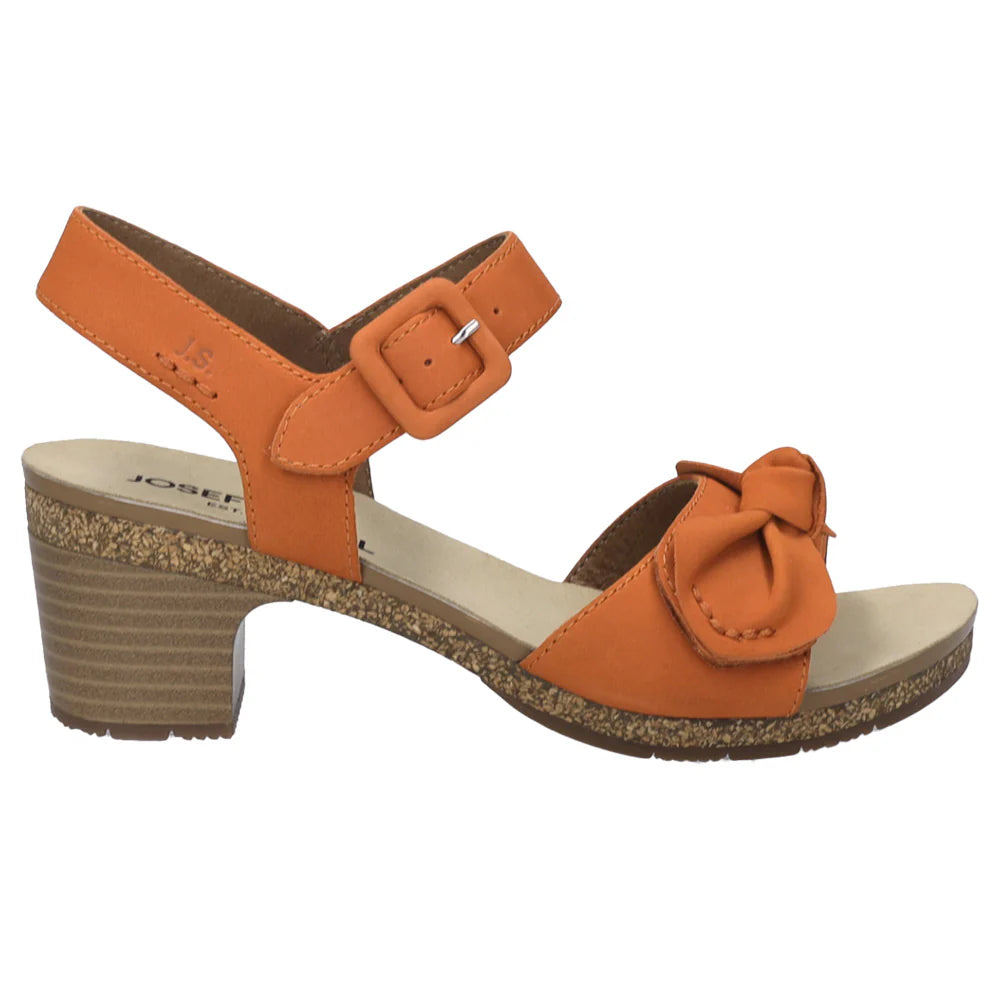 Josef Seibel Grace 11 Sandal | Azure & Papaya
