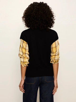 Sanctuary Mock Neck Sweater Shell | Black