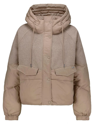 Garcia Puffer Jacket | Taupe