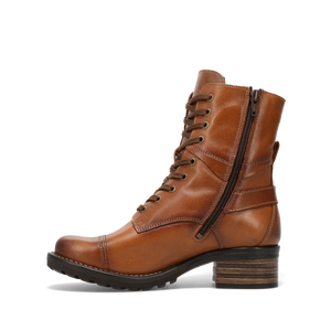 Taos Crave Leather Boots | Tan + Teal