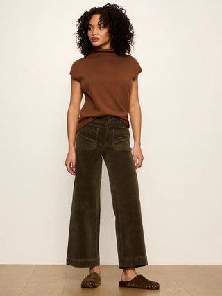 Sanctuary Chelsea Wide Leg Pant | Olive