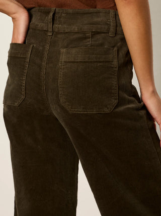 Sanctuary Chelsea Wide Leg Pant | Olive