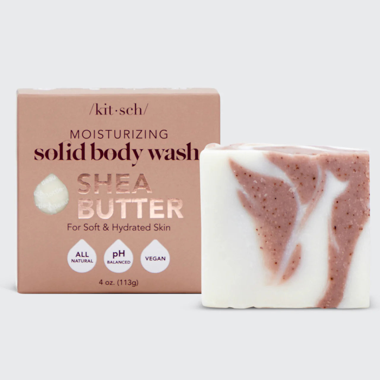 Kitsch Shea Butter Exfoliating Body Wash