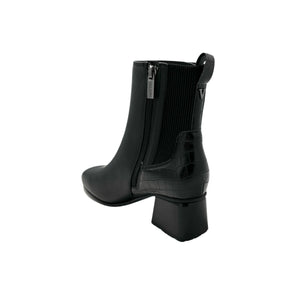 Valdini Grace Black Leather Waterproof Boot | Black