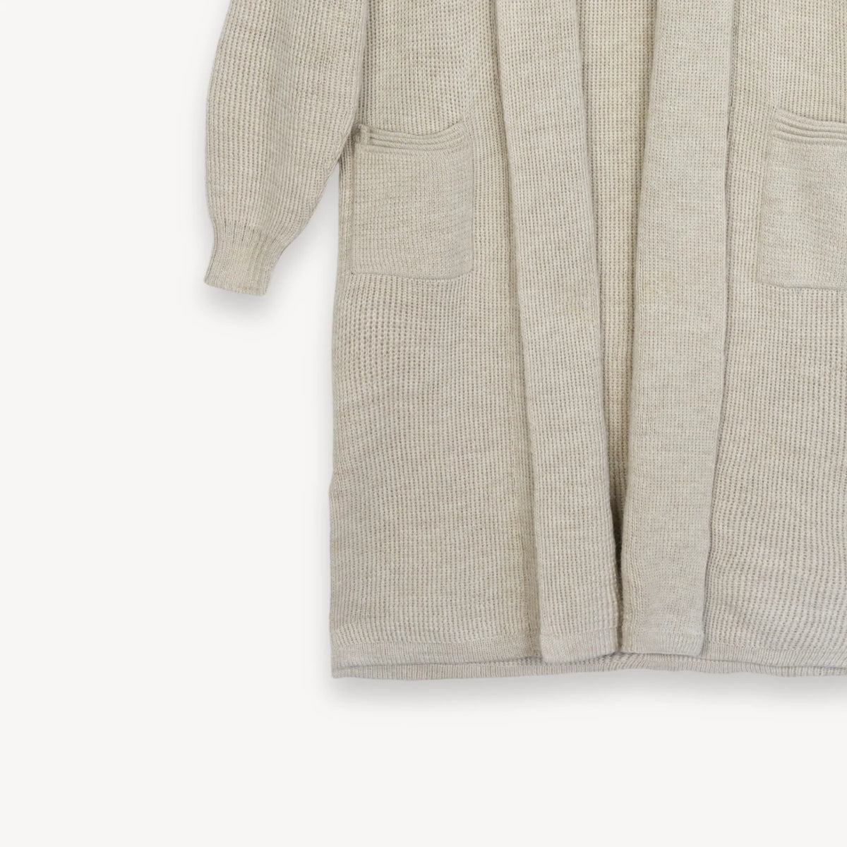 Pokoloko Long Cartier Alpaca Sweater| Camel, Black + Chai