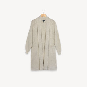 Pokoloko Long Cartier Alpaca Sweater| Camel, Black + Chai