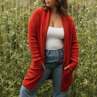 Pokoloko Mia Alpaca Sweater | Navy, Red, Grey, Oatmeal, Dark Grey, Daisy