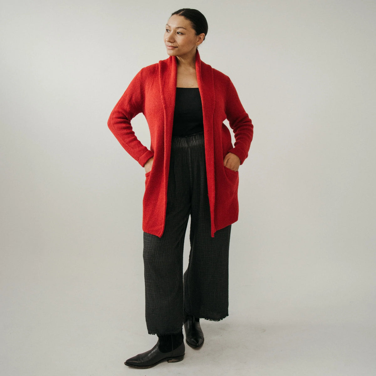 Pokoloko Mia Alpaca Sweater | Navy, Red, Grey, Oatmeal, Dark Grey, Daisy