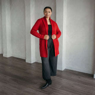 Pokoloko Mia Alpaca Sweater | Navy, Red, Grey, Oatmeal, Dark Grey, Daisy