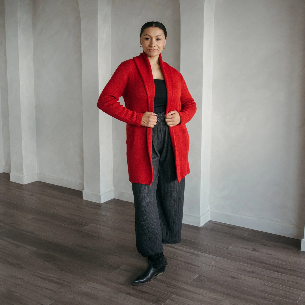 Pokoloko Mia Alpaca Sweater | Navy, Red, Grey, Oatmeal, Dark Grey, Daisy