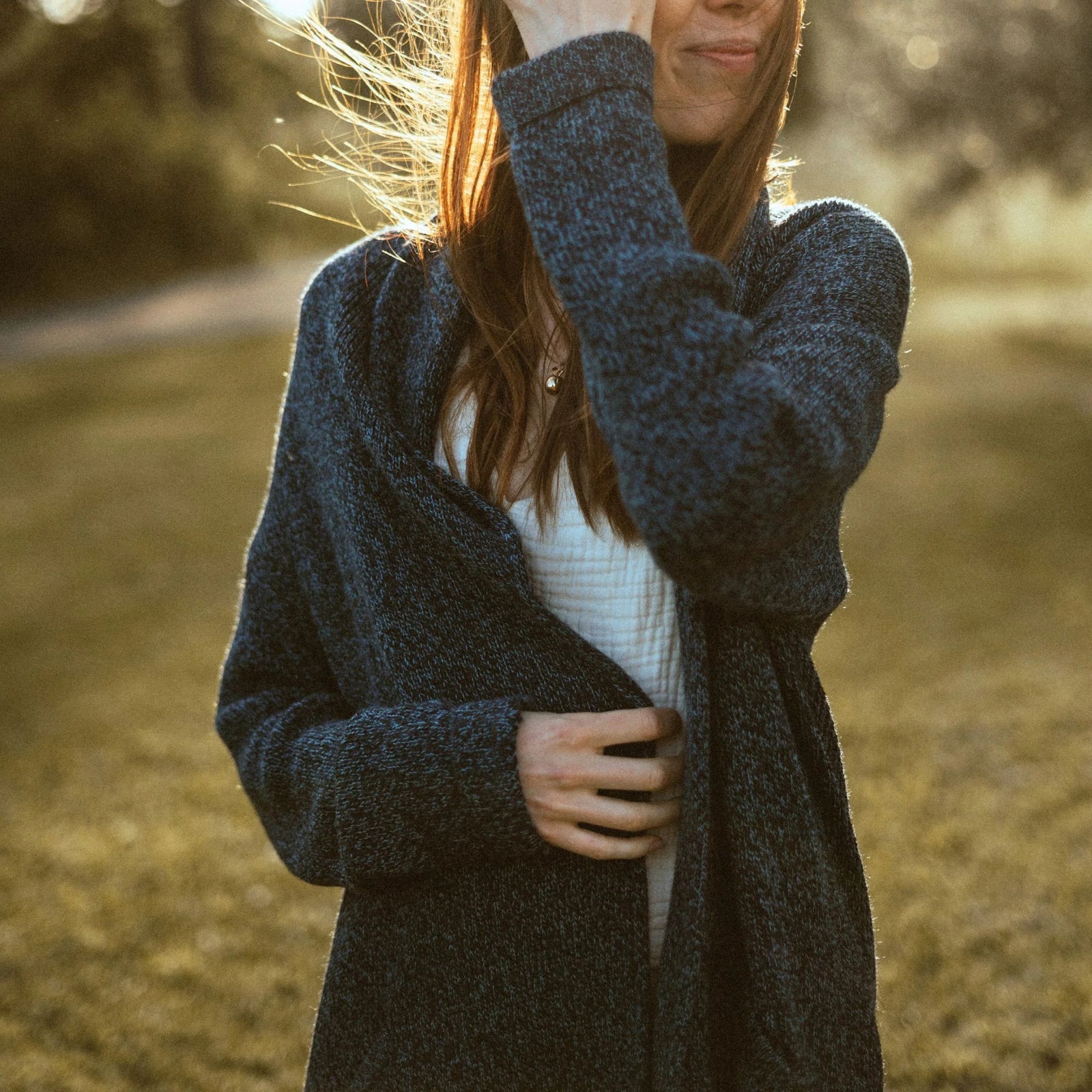 Pokoloko Mia Alpaca Sweater | Navy, Red, Grey, Oatmeal, Dark Grey, Daisy