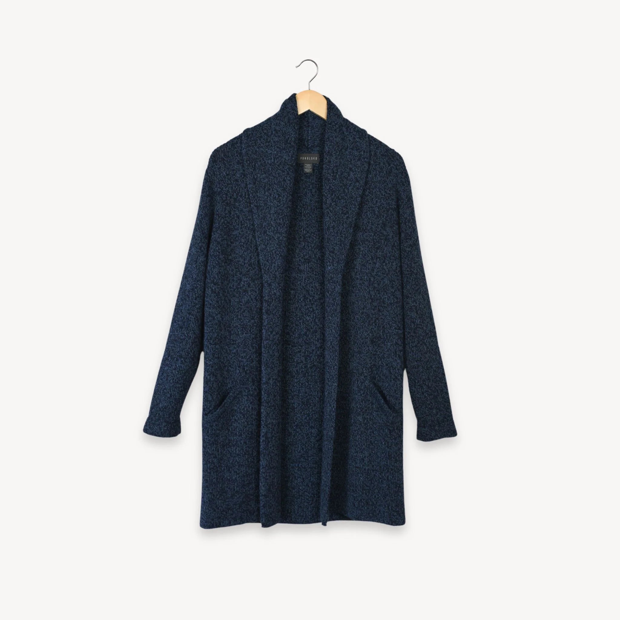 HEATHERED NAVY