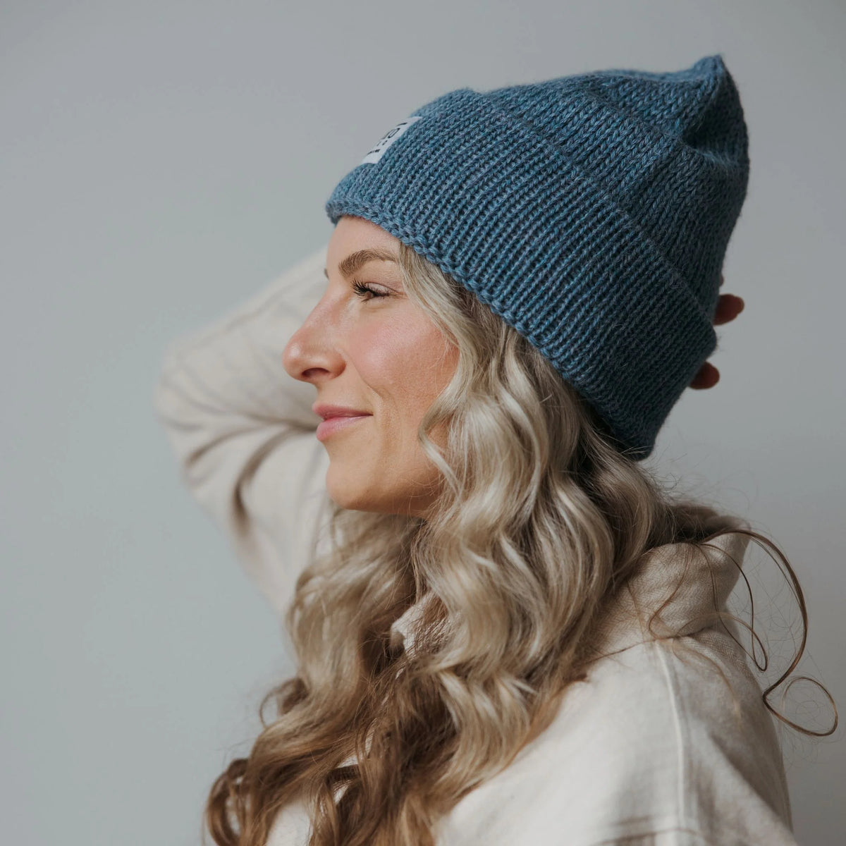 Pokoloko 100% Pure Peruvian Alpaca Fisherman Hat | Mushroom, Water, Rose + Black