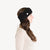 Pokoloko Baby 100% Alpaca Headband | Wine, Black + Ivory
