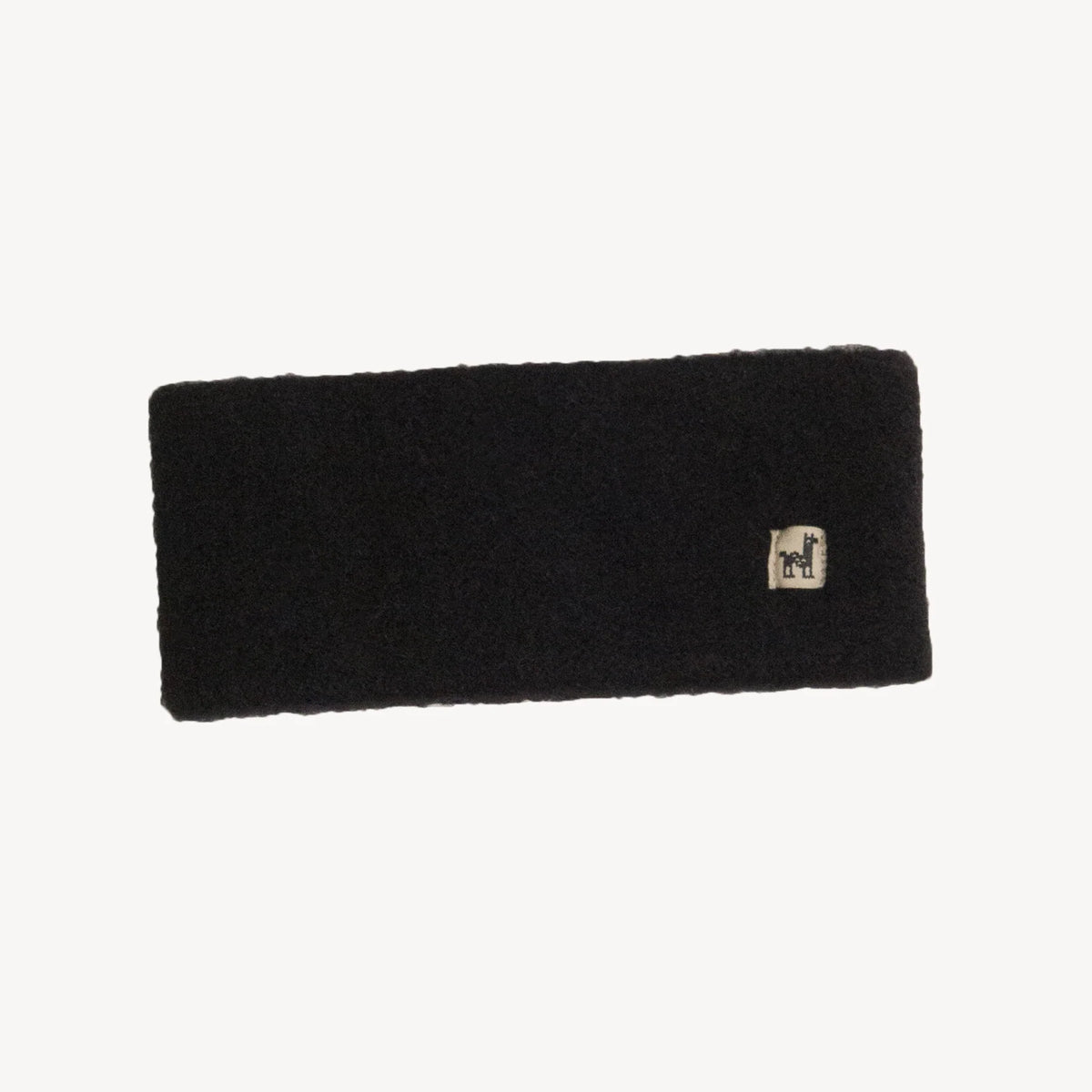 Pokoloko Baby 100% Alpaca Headband | Wine, Black + Ivory