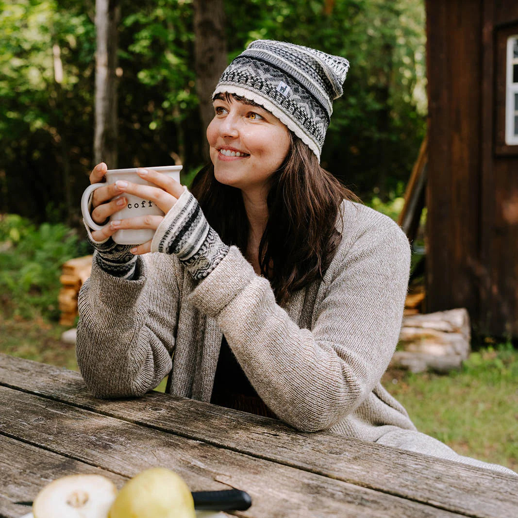 Pokoloko 100% Alpaca Bella Hat | Monochrome + Harvest