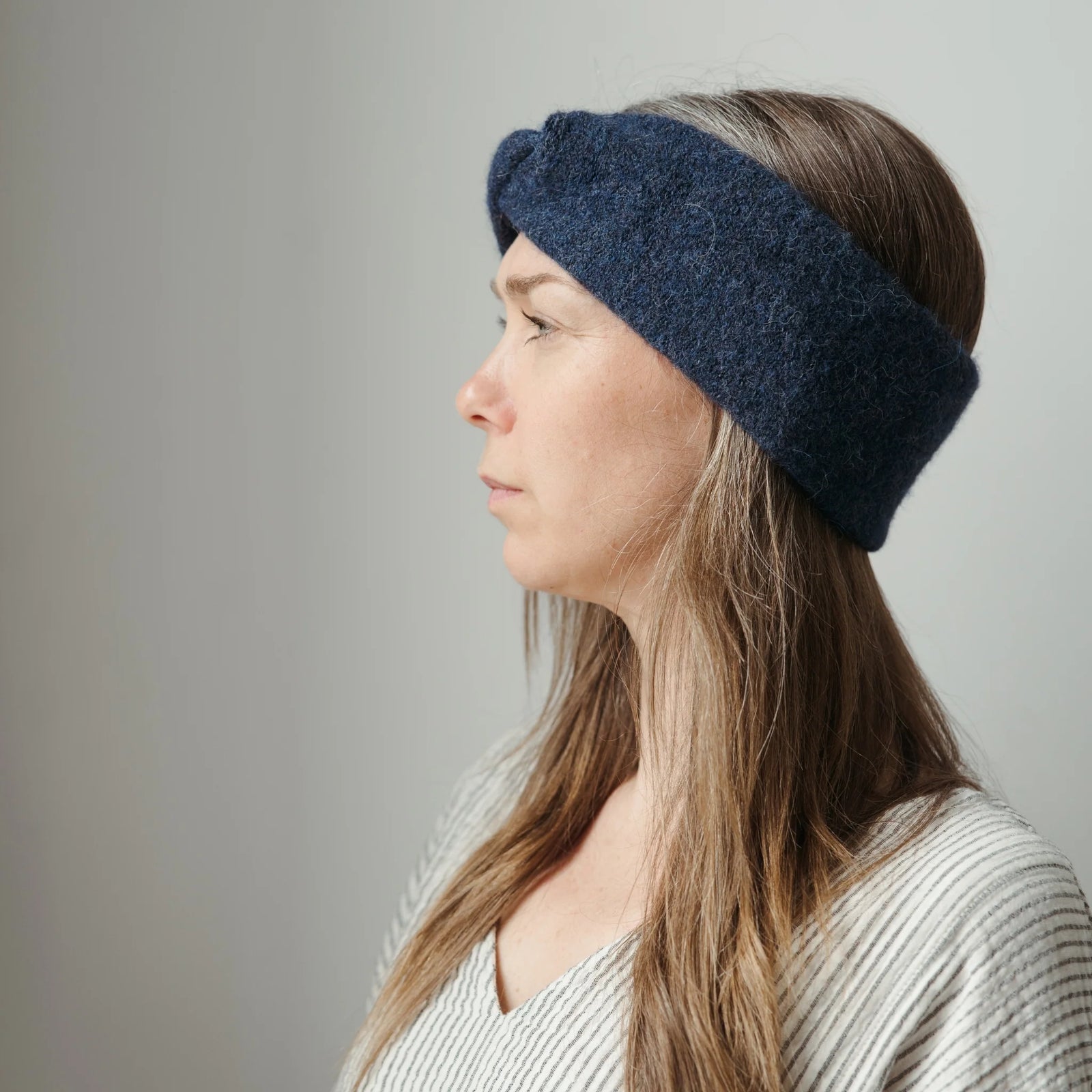 Pokoloko twisted Headband | Petina, Linen, Denim