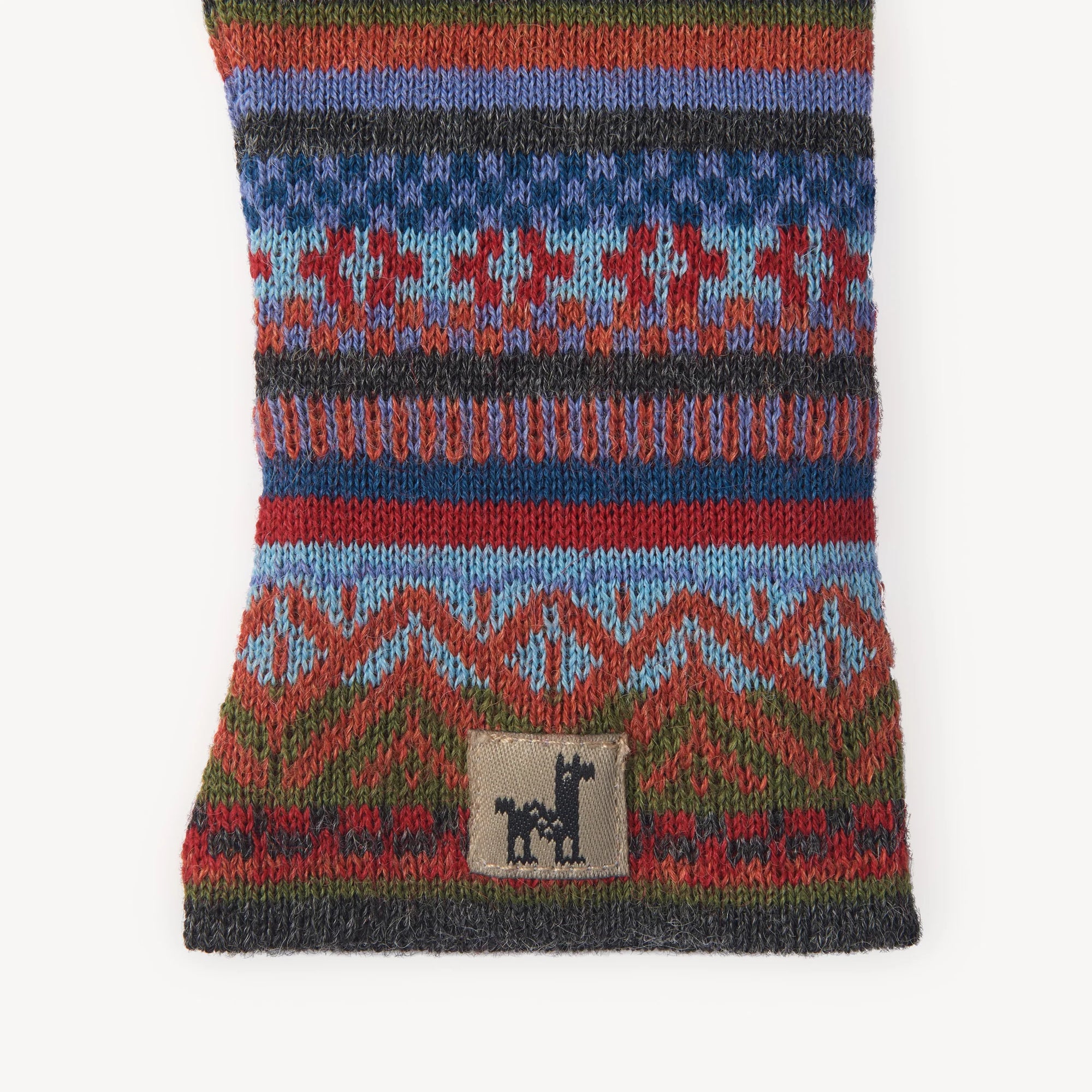 Pokoloko 100% Alpaca Bella Hand Warmers Bella | Monochrome + Harvest