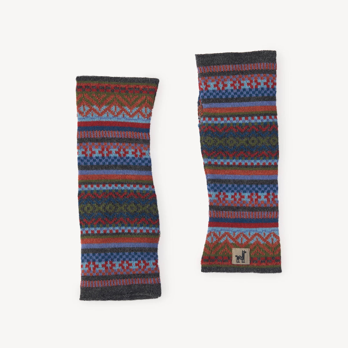 Pokoloko 100% Alpaca Bella Hand Warmers Bella | Monochrome + Harvest