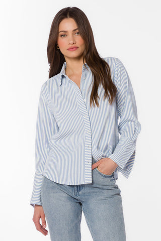 Velvet Heart Amaya Top | Peri Blue