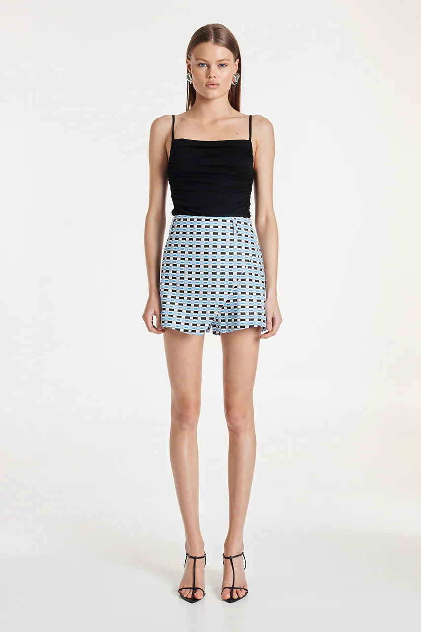 Madison The Label Anthea Skort | Micro Print