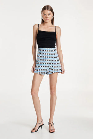 Madison The Label Anthea Skort | Micro Print