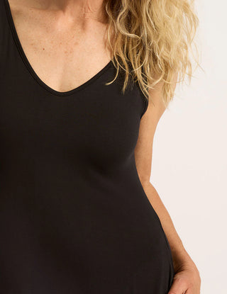 Boody Short Romper | Black