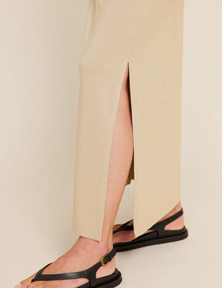 Boody V-Neck Slip Dress | Stone
