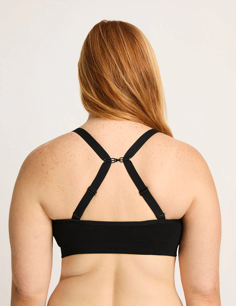 Boody Wireless Full Bust T-Shirt Bra | Shell + Black