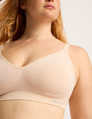 Boody Wireless Full Bust T-Shirt Bra | Shell + Black