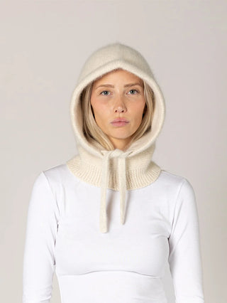 Lyla & Luxe Balaclava | Ivory + Drizzle