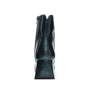 Chinese Laundry Dreamy Boot | Eggshell + Metallic Green