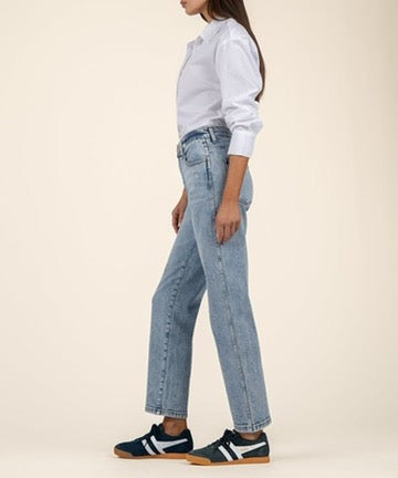 Kut Melissa High Rise Straight Leg | Steadfast