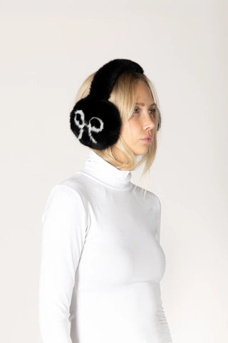 Lyla & Lux Bow Fuzzy Earmuff
