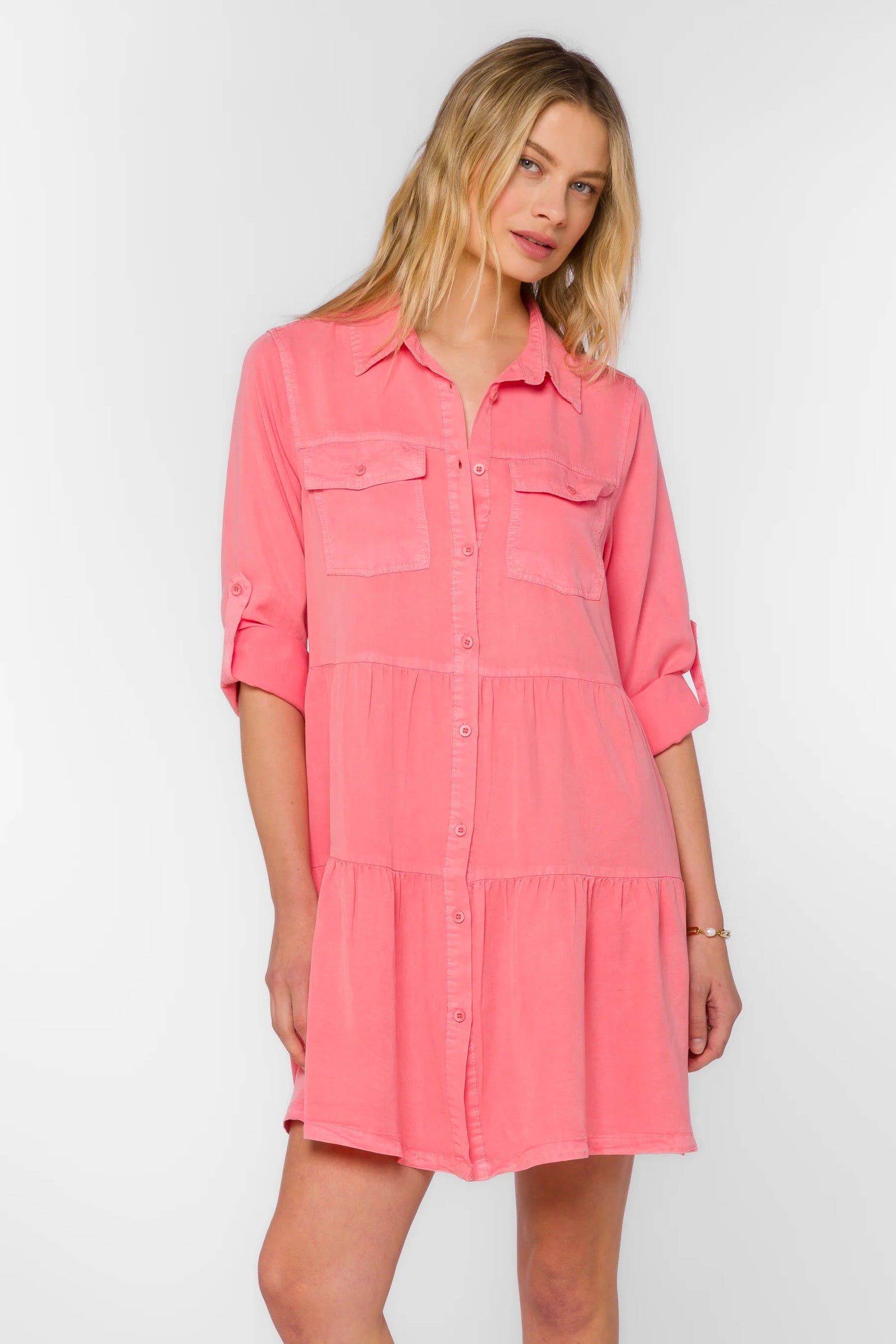 Velvet Heart Bree Dress | Strawberry