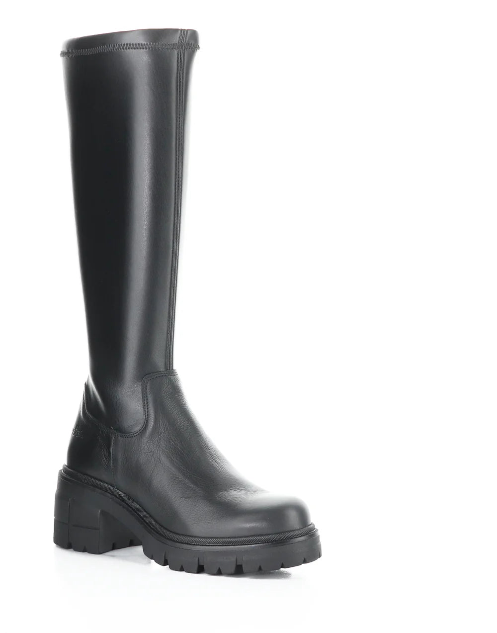 Bos & Co Brenna Tall Leather Boot | Black