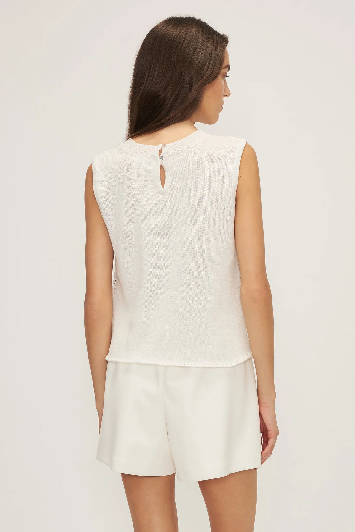 Melissa Nepton Byron Tank Top | Off White