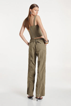 Madison The Label Banx Pants | Khaki