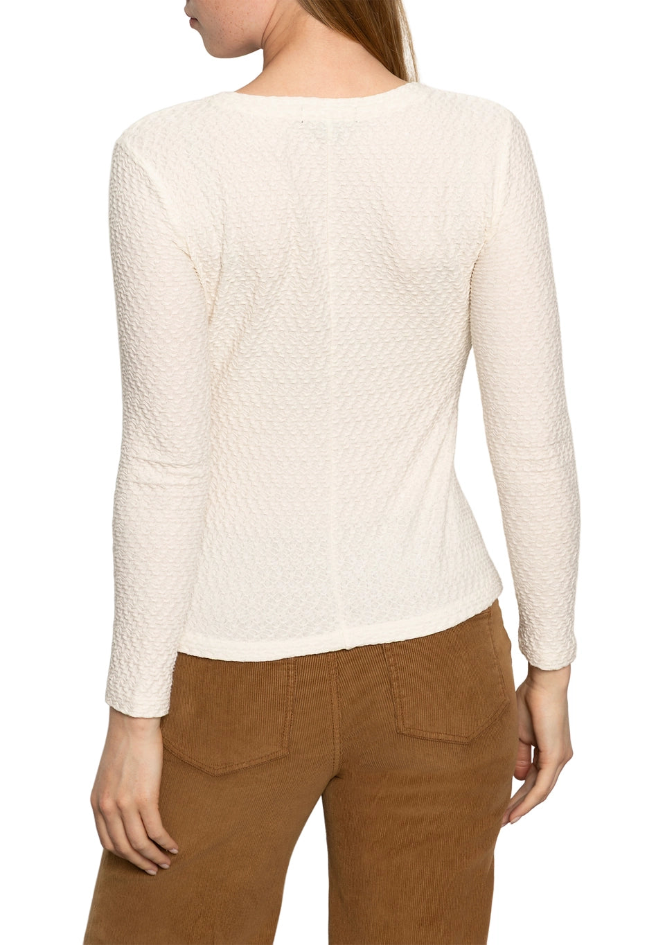 Sanctuary Long Sleeve Top | Chalk